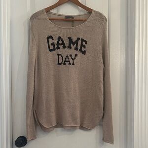 Wooden Ships Beige 'Game Day' Sweater